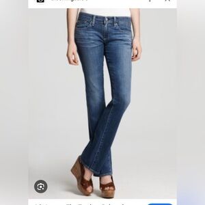 AG Adriano Goldschmidt The Tomboy Relaxed Straight Jeans